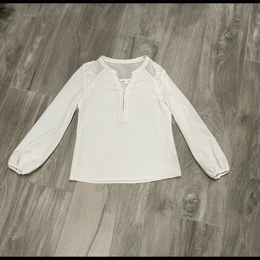 Cooper and Ella white lace blouse - XS